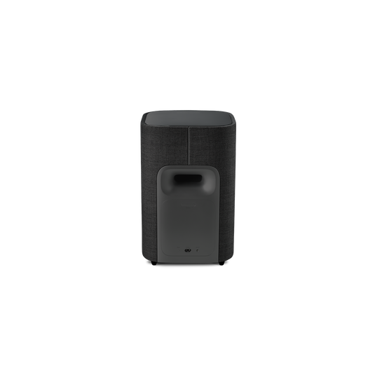 Harman Kardon Citation Sub S - Black - Compact wireless subwoofer with deep bass - Back image number null